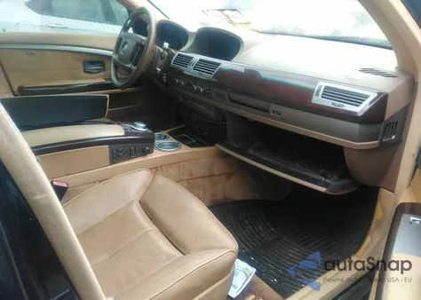 2008 BMW 750Li z USA, uszkodzony, nr VIN WBAHN83508DT87743